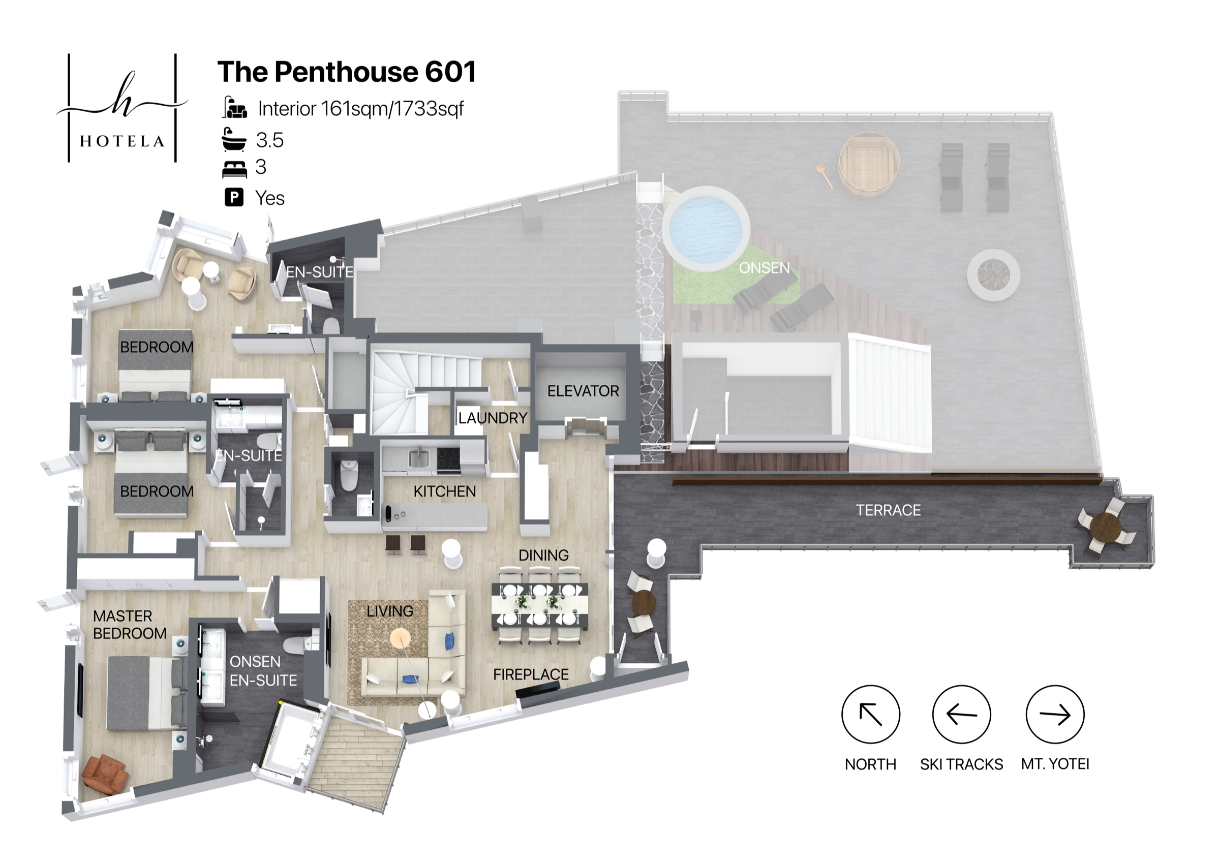 Penthouse Floor Plan