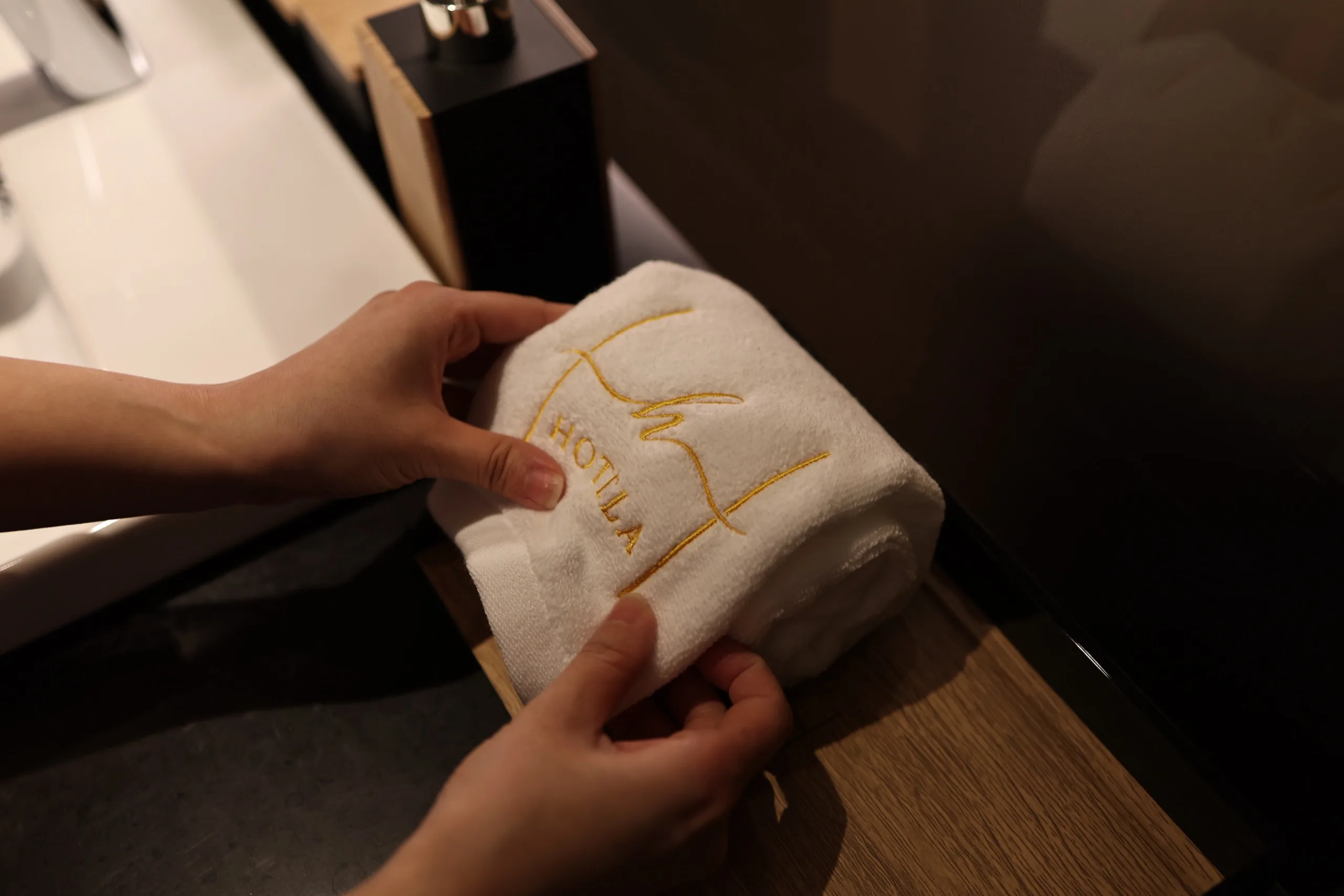 Morning coffee with snow view