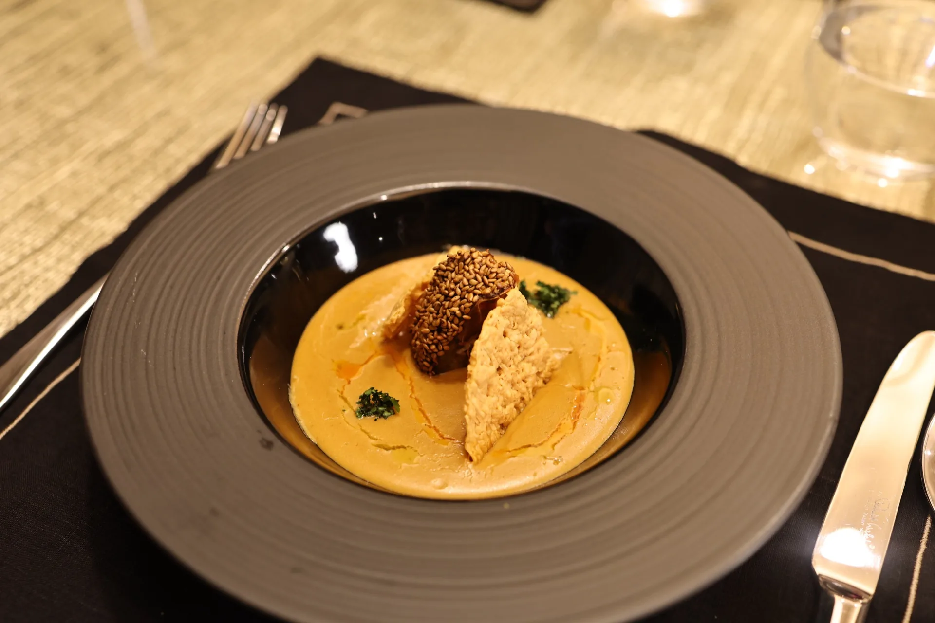 Gourmet in-suite dining